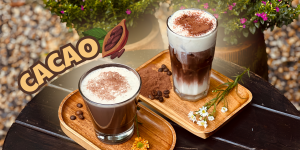 Cacao - Một trong các loại thức uống của quán.