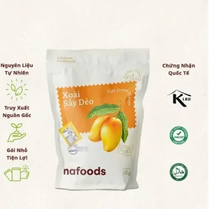 TRÁI CÂY SẤY - XOÀI SẤY DẺO NAFOODS